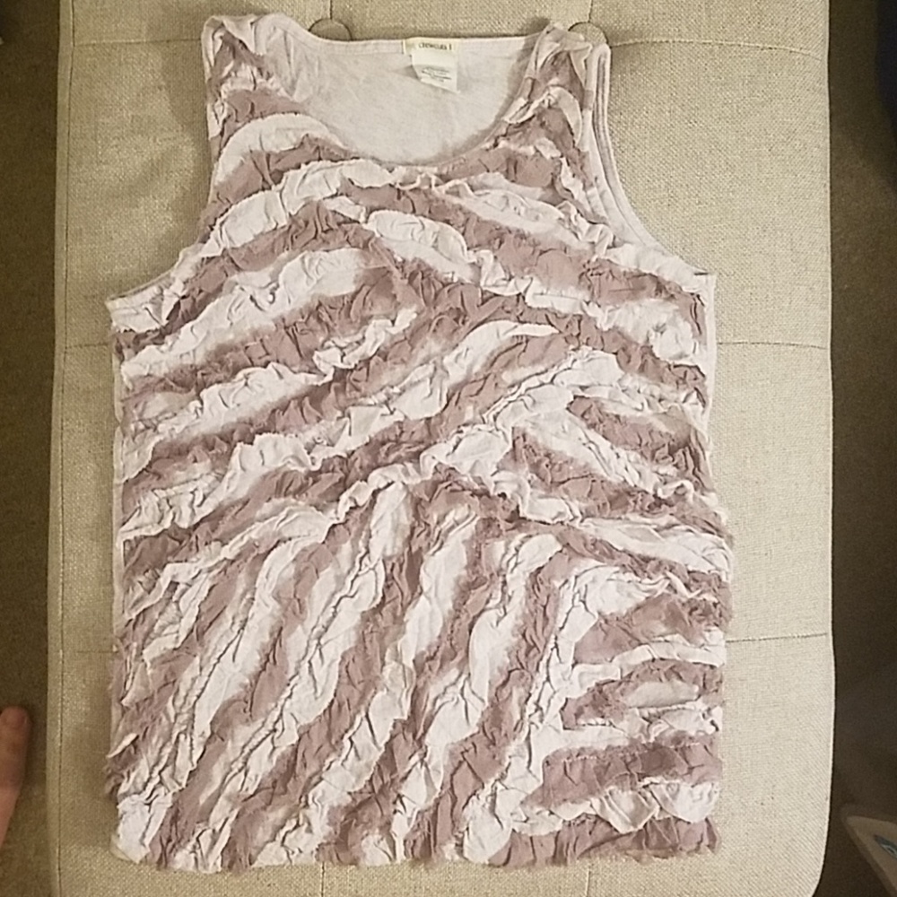 Crewcuts Silk Ruffle Tank